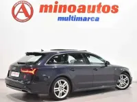 Usado Audi A6 S-Line 272 CV (200 kW) 2016 Azul Familiar