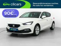 Usado Seat Leon Style 150 CV (110 kW) 2022 Blanco Utilitario