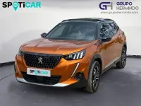 Usado Peugeot 2008 GT 130 CV (95 kW) 2021 Naranja SUV