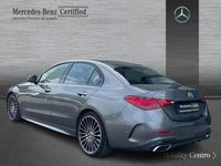 Usado Mercedes C200 AMG line 204 CV (150 kW) 2022 Gris selenita metalizado Berlina