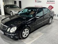 Usado Mercedes E270 Avantgarde 177 CV (130 kW) 2003 Negro Berlina