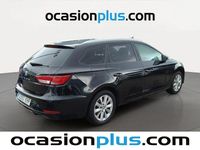 Usado Seat Leon Style 110 CV (80 kW) 2018 Negro Monovolumen
