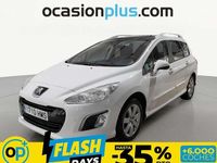 Usado Peugeot 308 SW Active 92 CV (67 kW) 2012 Blanco Familiar