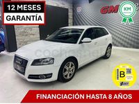 Usado Audi A3 Attraction 140 CV (102 kW) 2012 Blanco Berlina
