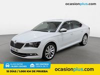 Usado Skoda Superb Style 150 CV (110 kW) 2016 Blanco Berlina