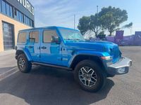 Usado Jeep Wrangler Unlimited Sahara 381 CV (280 kW) 2023 Azul SUV
