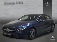Usado Mercedes A180 AMG line 116 CV (85 kW) 2022 Azul Berlina