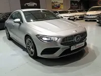 Usado Mercedes CLA220 190 CV (139 kW) 2022 Gris / plata Coupe