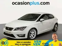 Usado Seat Leon SC FR 140 CV (102 kW) 2014 Blanco Utilitario
