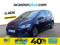 Usado VW Touran Advance 150 CV (110 kW) 2021 Azul Monovolumen