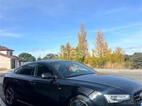 Usado Audi A5 Sportback S-Line 190 CV (139 kW) 2016 Negro Utilitario