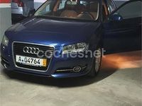 Usado Audi A3 110 CV (80 kW) 2013 Azul Berlina