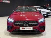 Usado Mercedes E450 367 CV (269 kW) 2022 Rojo Descapotable
