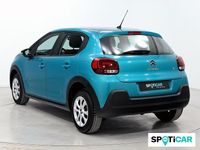 Usado Citroën C3 Live 102 CV (75 kW) 2020 Azul Utilitario