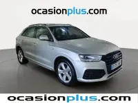 Usado Audi Q3 Sport 180 CV (132 kW) 2016 Gris plata SUV