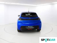 Usado Peugeot 208 Allure 100 CV (73 kW) 2022 Azul Utilitario