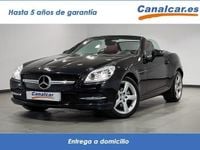 Usado Mercedes SLK200 184 CV (135 kW) 2011 Negro Descapotable