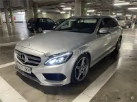 Usado Mercedes C220 AMG line 170 HP (125 kW) 2015 Cinzento Carrinha