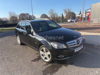 Usado Mercedes C220 Avantgarde 170 CV (125 kW) 2010 Negro Berlina