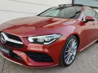 Usado Mercedes CLA220 Shooting Brake 190 CV (139 kW) 2020 Granate Familiar