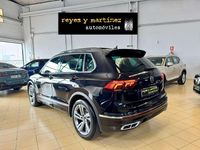 Usado VW Tiguan R-line 150 CV (110 kW) 2021 Negro SUV