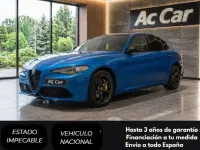 Usado Alfa Romeo Giulia Veloce 280 CV (205 kW) 2019 Azul Berlina