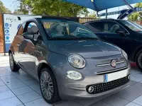 Usado Fiat 500C Lounge 69 CV (50 kW) 2018 Gris Descapotable