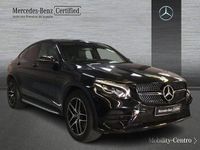 Usado Mercedes GLC250 AMG line 211 CV (155 kW) 2018 Pintura unicolor negra Coupe