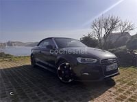 Usado Audi A3 Cabriolet Ambition 184 CV (135 kW) 2016 Negro Descapotable