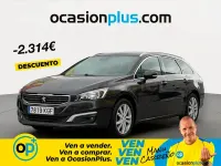 Usado Peugeot 508 SW Allure 150 CV (110 kW) 2017 Gris / plata Familiar