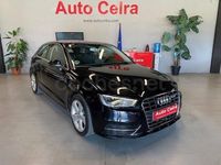Usado Audi A3 Attraction 140 CV (102 kW) 2013 Negro Berlina