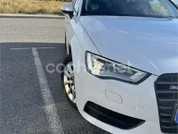 Usado Audi A3 Attraction 110 CV (80 kW) 2014 Blanco Berlina