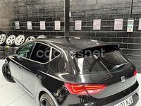 Usado Seat Leon FR 150 CV (110 kW) 2015 Negro Berlina