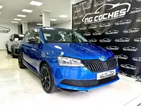 Usado Skoda Fabia Active 95 CV (69 kW) 2021 Azul Utilitario