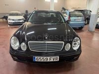 Usado Mercedes E220 Elegance 150 CV (110 kW) 2004 Negro Berlina
