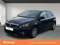 Usado Peugeot 308 130 CV (95 kW) 2018 Negro
