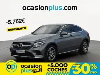 Usado Mercedes GLC250 211 CV (155 kW) 2018 Gris SUV