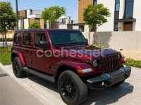 Usado Jeep Wrangler Sahara 381 CV (280 kW) 2021 Granate SUV