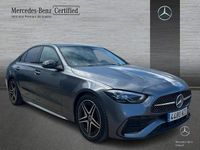 Usado Mercedes C200 AMG line 163 CV (119 kW) 2025 Gris selenita