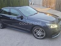 Usado Mercedes E250 Avantgarde 204 CV (150 kW) 2015 Azul Berlina