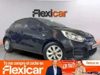 Usado Kia Rio 84 CV (61 kW) 2017 Negro Utilitario