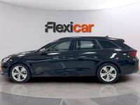 Usado Seat Leon FR 150 CV (110 kW) 2021 Negro Berlina