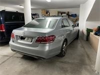 Usado Mercedes E220 Avantgarde 170 CV (125 kW) 2015 Gris / plata Berlina