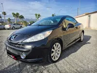 Usado Peugeot 207 CC Sport 150 CV (110 kW) 2007 Negro Descapotable