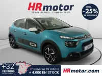 Usado Citroën C3 Feel 110 CV (80 kW) 2022 Azul Utilitario