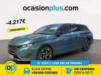 Usado Peugeot 308 Allure 130 CV (95 kW) 2022 Azul Familiar