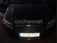 Usado Audi A4 140 CV (102 kW) 2007 Negro Familiar