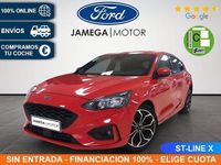 Usado Ford Focus ST-Line X 125 CV (91 kW) 2021 Rojo Berlina