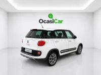 Usado Fiat 500L Trekking 95 CV (69 kW) 2015 Blanco Monovolumen
