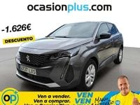 Usado Peugeot 3008 Active 131 CV (96 kW) 2022 Gris SUV